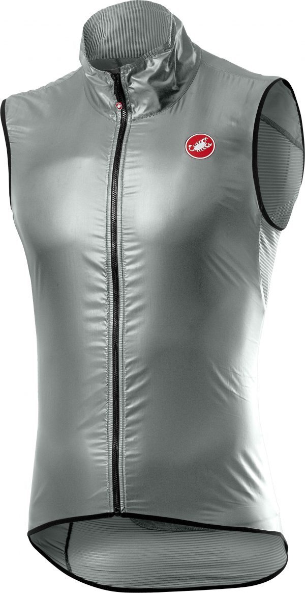 Castelli Aria Veste Homme, silver/gray (2020)